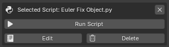 Run Script